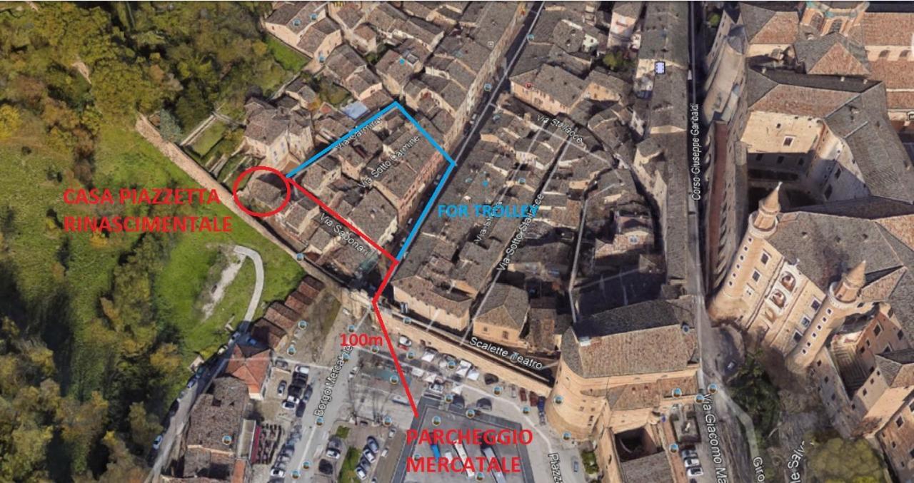 Villa Casa la Piazzetta Rinascimentale Urbino Esterno foto
